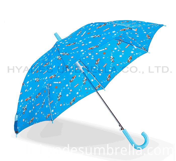 Parapluie Réfléchissant Auto Open pour Garçon Boy Reflective Auto Open Kids Umbrella